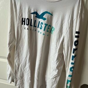 Hollister White Cotton Tee